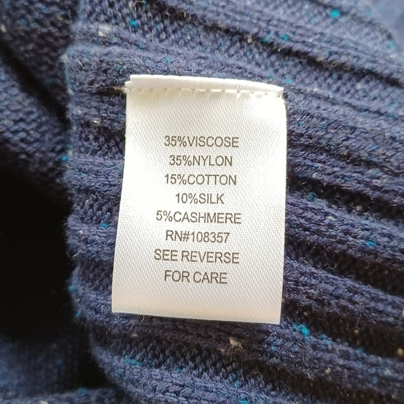 DH New York Distressed Silk Cashmere Knit Bell Sleeve Jumper Sweater - Picture 12 of 14